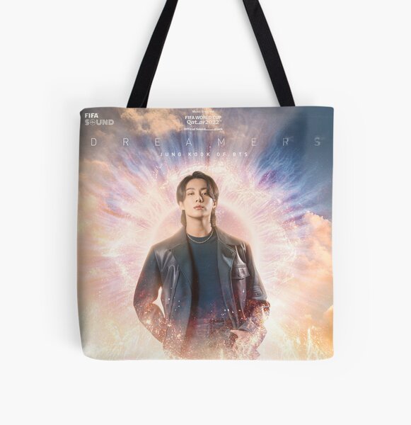 Jung Kook DREAMERS (FIFA World Cup official soundtrack) cover Tote Bag for  Sale by rmint99