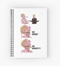 KATYA AND TRIXIE OH HONEY Spiral Notebook