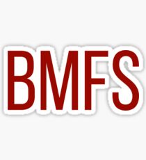 Plain BMFS Sticker