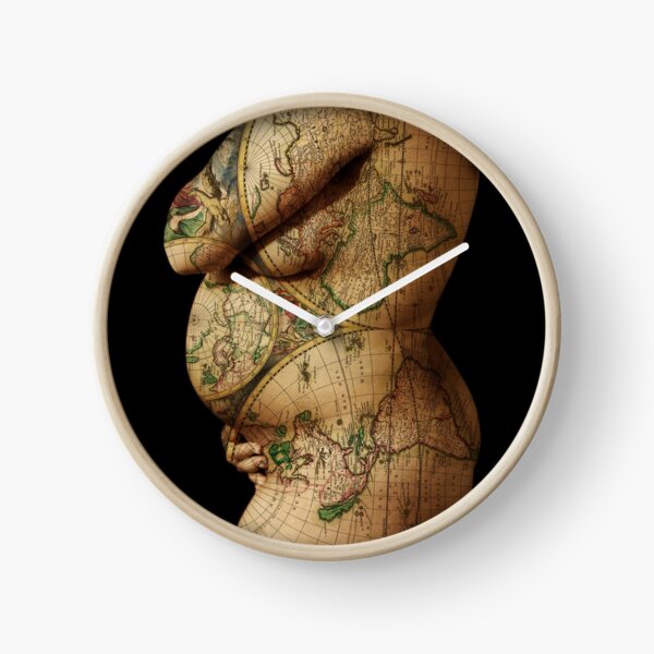 mother earth Clock