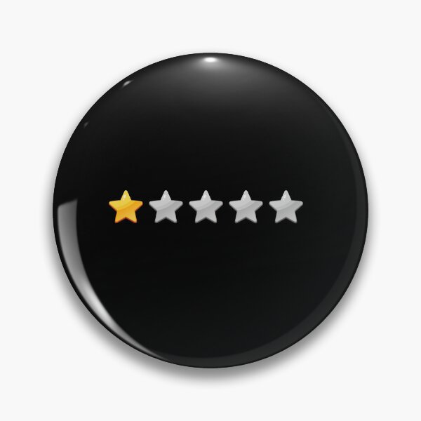 Item preview, One Star out Of Five Star Rating designed and sold by patternarium.