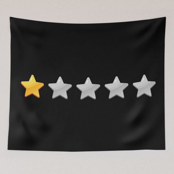 Item preview, One Star out Of Five Star Rating designed and sold by patternarium.