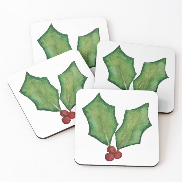 Item preview, Watercolor Ilex designed and sold by piesdesignart.