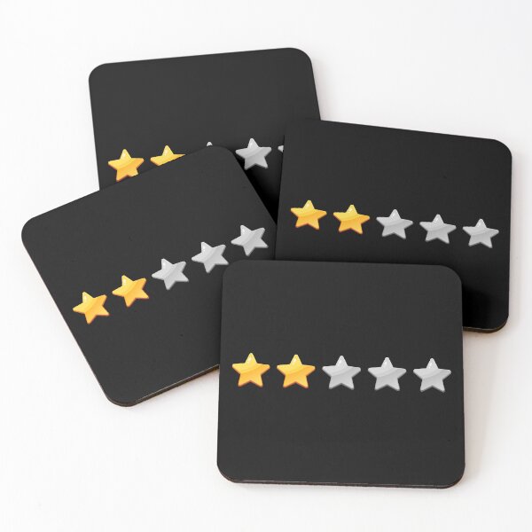 Item preview, Two Star out Of Five Star Rating designed and sold by patternarium.