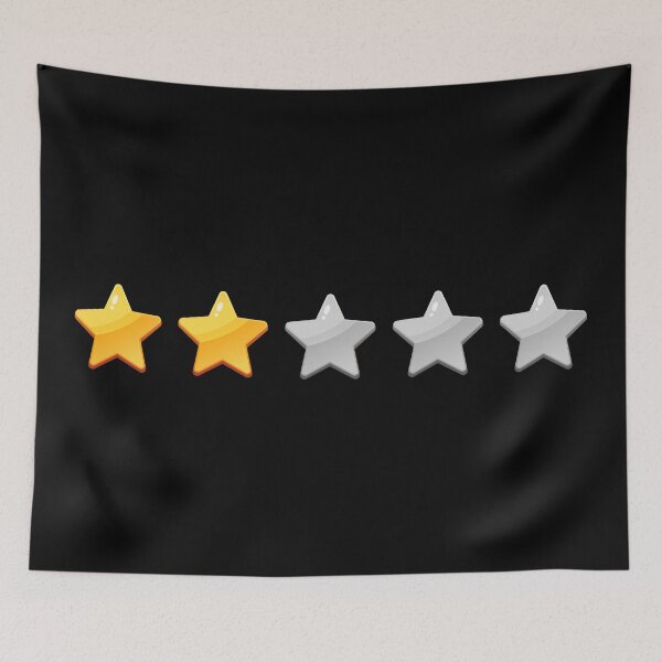 Item preview, Two Star out Of Five Star Rating designed and sold by patternarium.