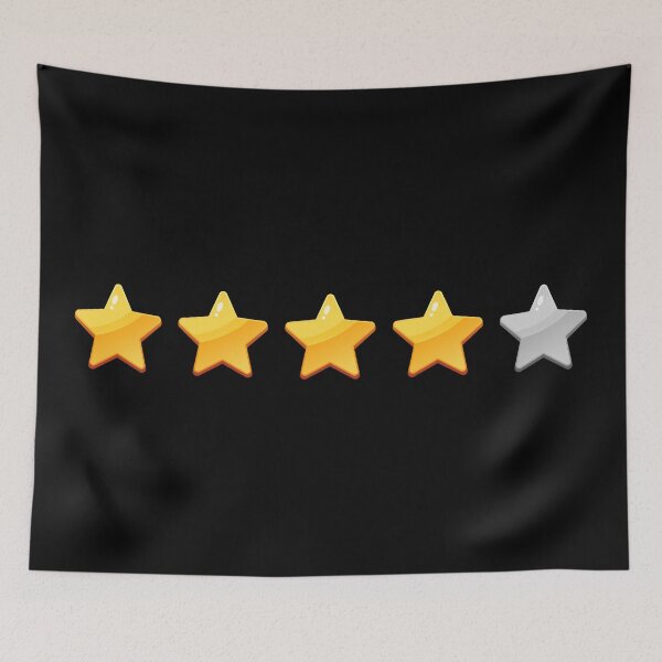 Item preview, Four Star out Of Five Star Rating designed and sold by patternarium.