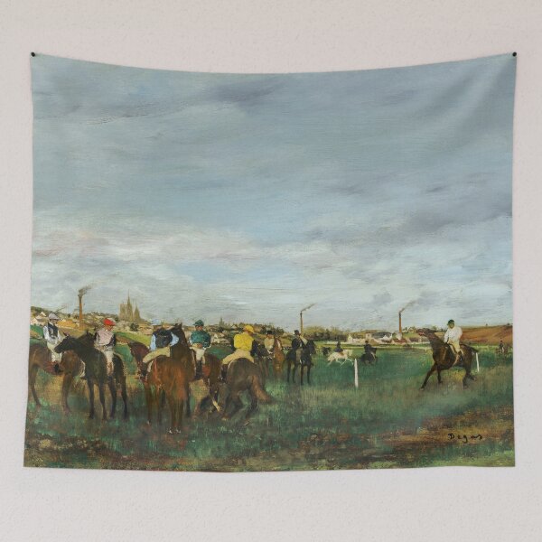 Item preview, The Races - Edgar Degas 1871-1872 designed and sold by space company ®.