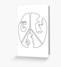 Peace & Blessings Greeting Card