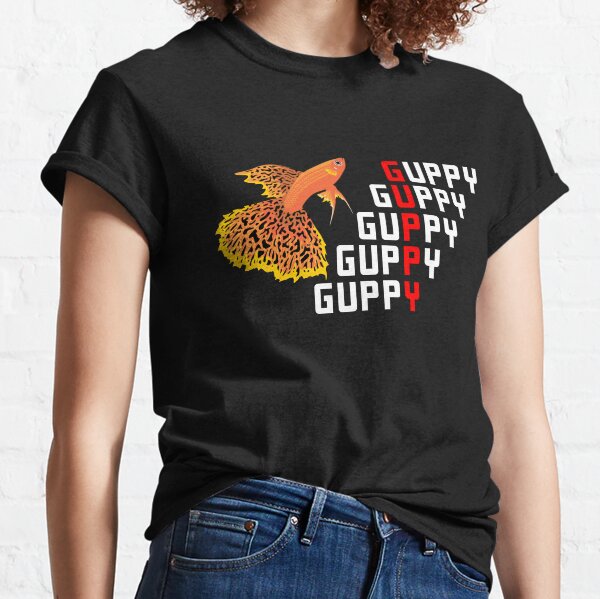 Kraft guppy werk poisson guppys guppy poisson kraft T-shirt classique