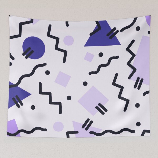 Item preview, Memphis Style Geometric designed and sold by TotallyRetroArt.