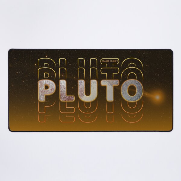 Item preview, Pluto, The Small World: Typography Art Design designed and sold by DaVinciFeather.
