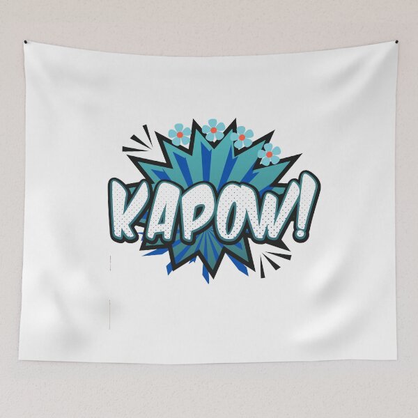 Item preview, kapow printed shirt designed and sold by mehakstore123.