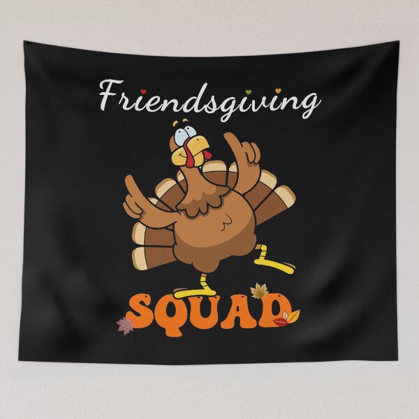 Item preview, Funny Thanksgiving Friendsgiving Turkey Party With Friends Squad designed and sold by Teeloony.