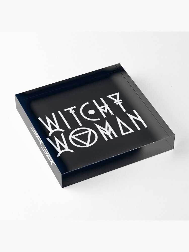 Thumbnail 3 of 5, Acrylic Block, Witchy Woman designed and sold by wolfandbird.