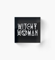 Witchy Woman Acrylic Block