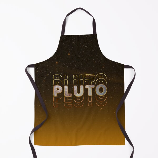 Item preview, Pluto, The Small World: Typography Art Design designed and sold by DaVinciFeather.