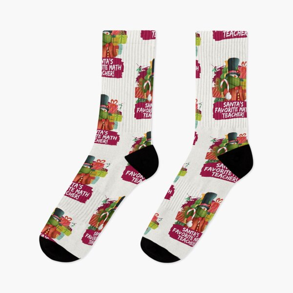 Item preview, Santa's Favorite Math Teacher Christmas  designed and sold by myspookycuties.