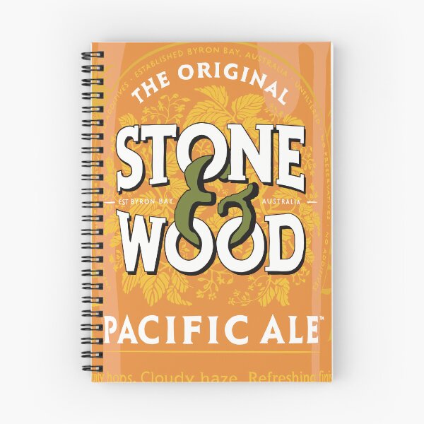 Item preview, Hand-drawn Stone & Wood can designed and sold by Brews n Books.