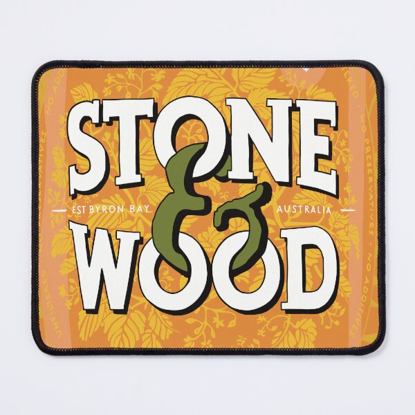 Item preview, Hand-drawn Stone & Wood can designed and sold by Brews n Books.