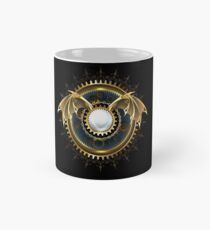 Mechanical Dragon Wings with a Lens ( Steampunk wings ) Mug
