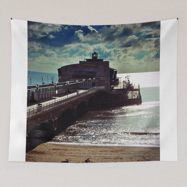 Item preview, Bournemouth Pier And Beach Dorset England designed and sold by AndyEvansPhotos.