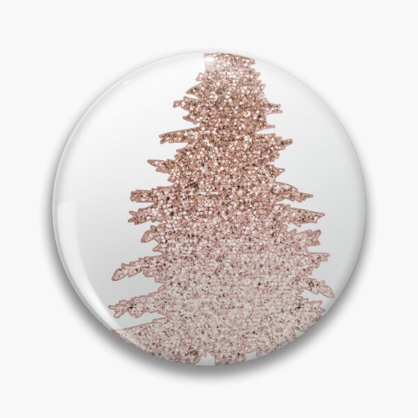 Item preview, Sparkling rose gold Christmas tree designed and sold by RoseAesthetic.