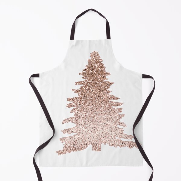 Item preview, Sparkling rose gold Christmas tree designed and sold by RoseAesthetic.