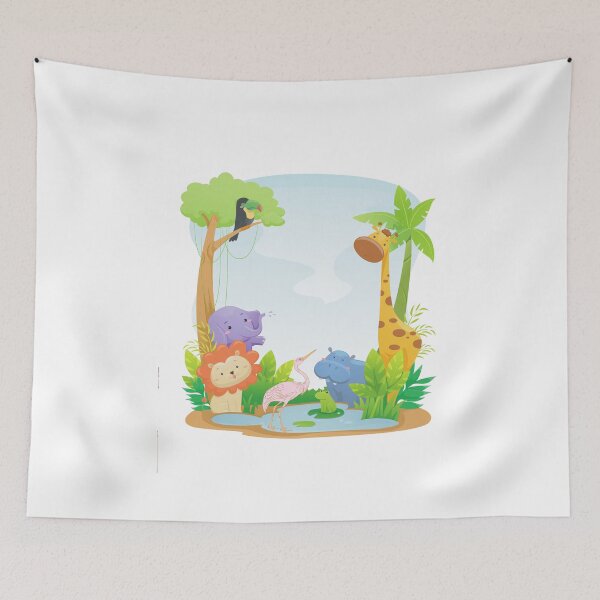 Item preview, cute animals print designed and sold by mehakstore123.