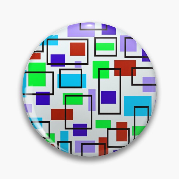 Item preview, Retro Inspired Rectangles designed and sold by TotallyRetroArt.