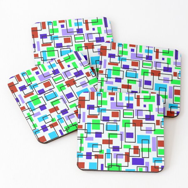 Item preview, Retro Inspired Rectangles designed and sold by TotallyRetroArt.