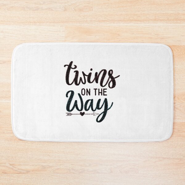 Item preview, Womens Funny Pregnancy Announcement Twins On The Way, Twins On The Way, pregnancy,twins,baby shower,pregnant,baby on the way designed and sold by RedArtsDesign.