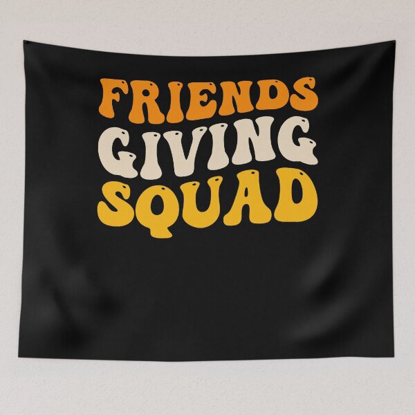 Artikelvorschau, Lustiges Friendsgiving Squad Dieser Thanksgiving-Truthahn-Tag mit Friends Squad entworfen und verkauft von Teeloony.