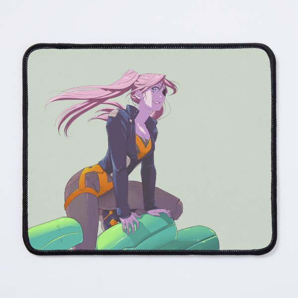 Item preview, Anime Girl with Pink Hair Poster Giant Robot Mecha Art Print designed and sold by doodlingjay.
