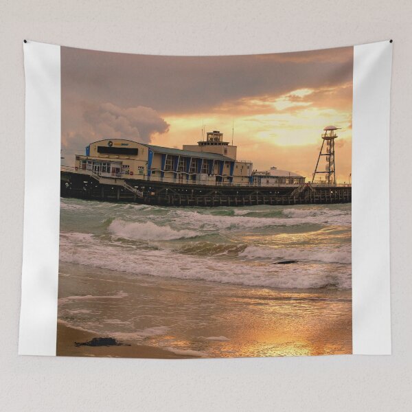 Item preview, Bournemouth Pier And Beach Dorset England designed and sold by AndyEvansPhotos.