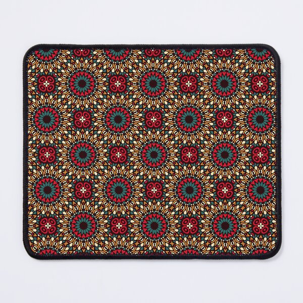 Item preview, retro floral mandala patterns designed and sold by adoredigitals.