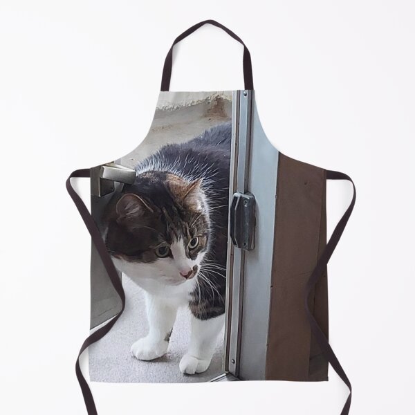 Item preview, Cat Entering a House designed and sold by hajarsdeco.