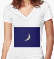 Macro Shine Women's Fitted V-Neck T-Shirt