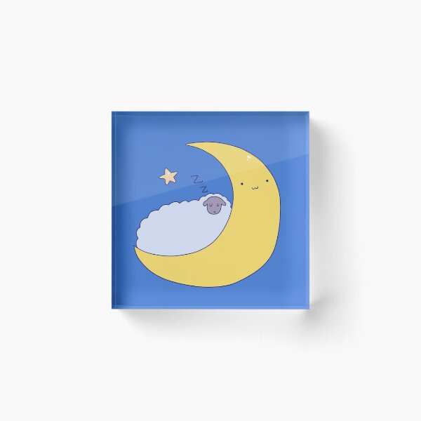 Item preview, Sleepy Moon Sheep designed and sold by SaradaBoru.