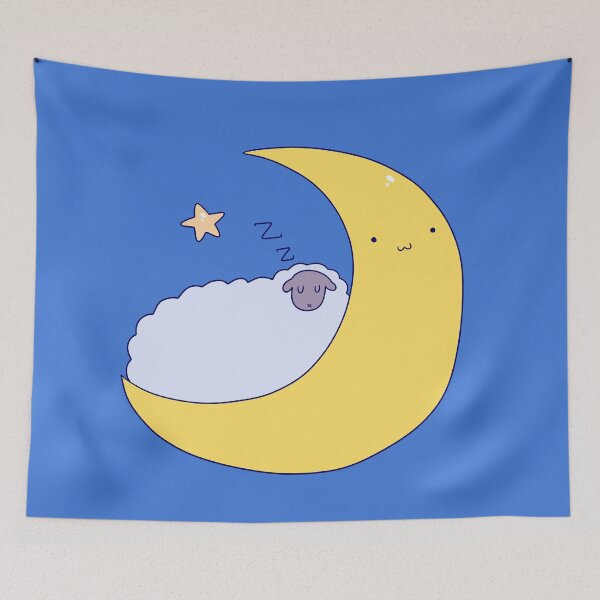 Item preview, Sleepy Moon Sheep designed and sold by SaradaBoru.