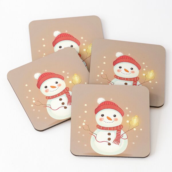 Item preview, Cute christmas snowdoll greeting card for christmas designed and sold by XmasPatterns.