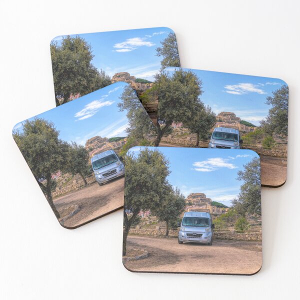 Item preview, Campervan and Castle Morella Spain designed and sold by acceleratorhams.