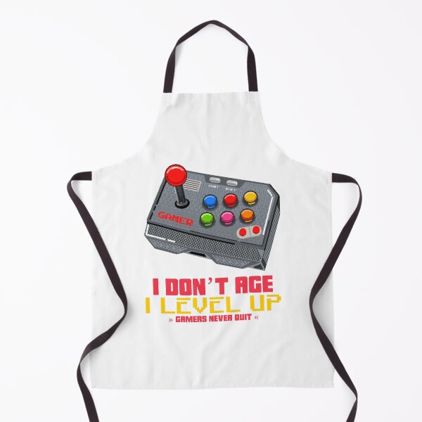 Item preview, I don't age I level up - Retro Vintage Style Video Game Console Design designed and sold by TheHillSpruce.