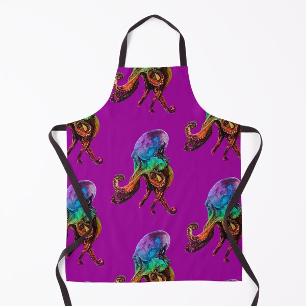 Item preview, Rainbow octopus colourful and fun octopus image designed and sold by The inked octopus garden .
