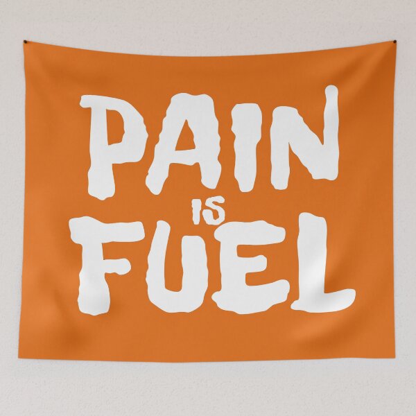 Item preview, PAIN IS FUEL designed and sold by 1MILLIONPUSHUPS.