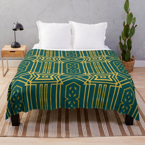 Item preview, Art Deco Green and Gold designed and sold by ScaleDesigns.