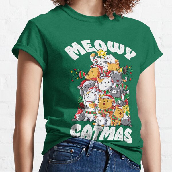 merry catmas t shirt