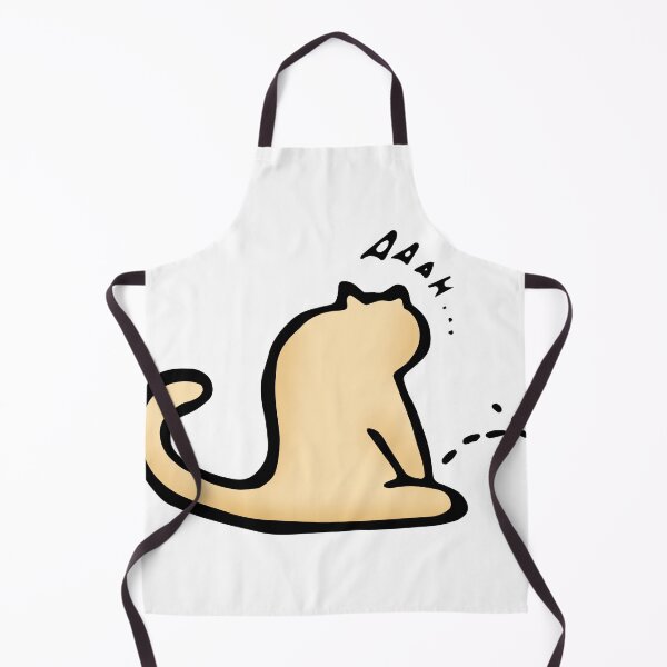 Item preview, Cat Peeing Doodle Art designed and sold by vandervisuals.