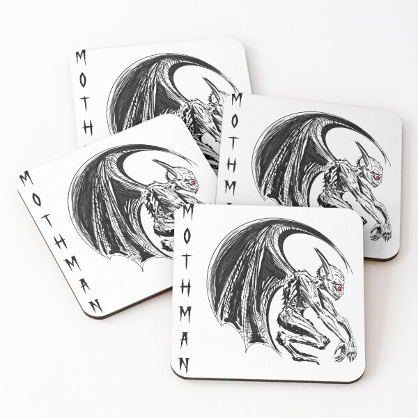 Item preview, Mothman profile designed and sold by ThemoArt.