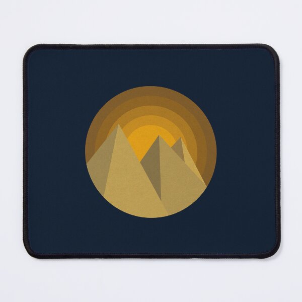 Item preview, Pyramids Sunset Illustration designed and sold by cywe.