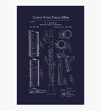 Clarinet Photographic Print